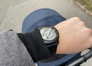 Zegarek dla aktywnego taty – Garmin Fenix 6X Pro garmin fenix 6x pro spacer z wózkiem