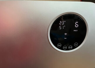 Oczyszczacz powietrza w domu z dziećmi. Test Klarta Forste 4 klarta forste 4 panel