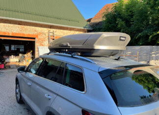 Box dachowy przy 4-osobowej rodzinie, czyli podróż nad morze box dachowy thule motion xt xl