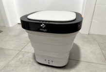 Przenośna pralka to naprawdę fajny gadżet na wyjazdy! przenośna pralka składana moyu