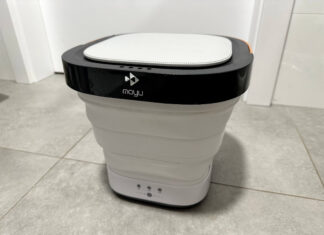 Przenośna pralka to naprawdę fajny gadżet na wyjazdy! przenośna pralka składana moyu