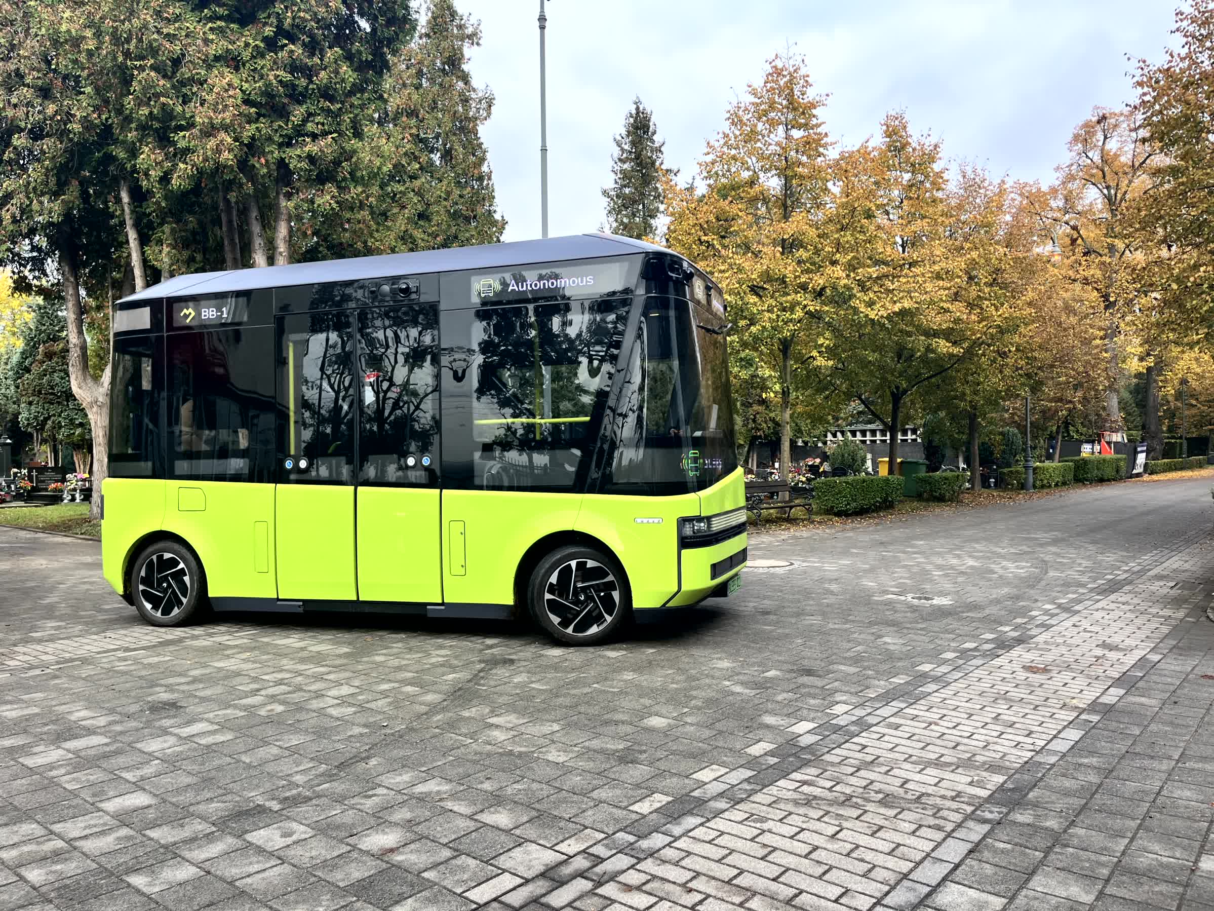 Blees BB-1 we Wrocławiu: Pierwszy polski bus bez kierowcy