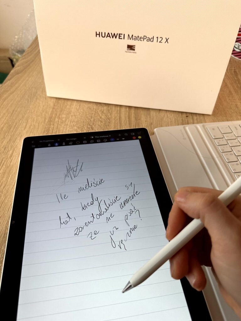 Huawei MatePad 12 X ekran PaperMatte test