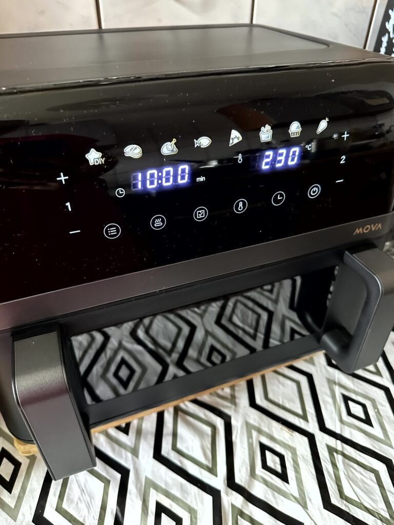 Tryby w Mova AeroChef FD20 Pro