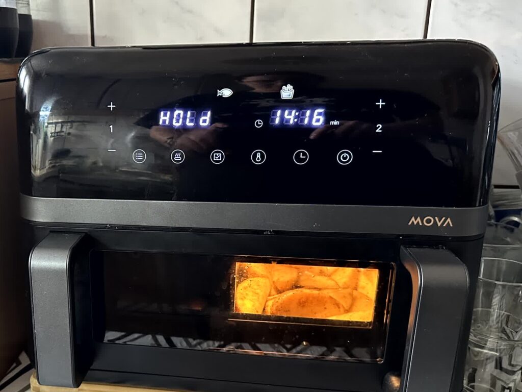 Airfryer dwie potrawy